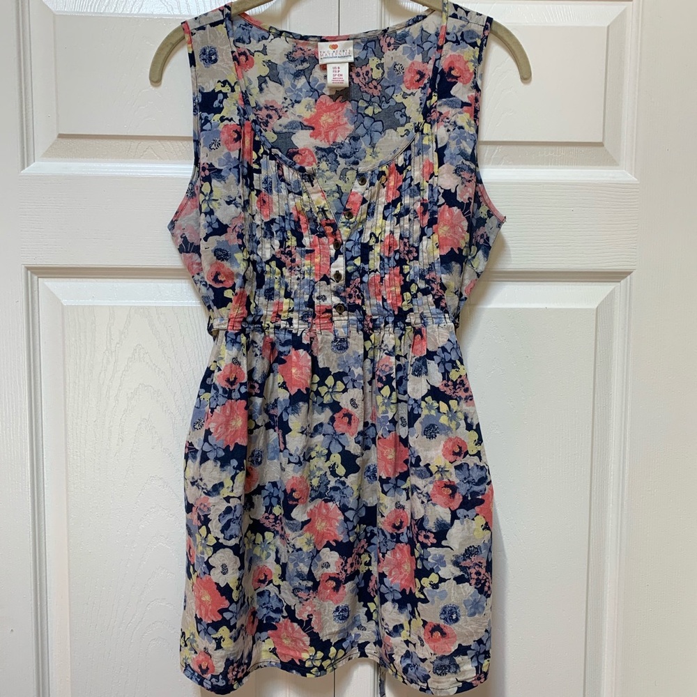 Two Hearts Maternity Sleeveless Top